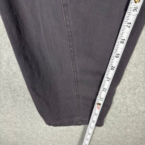 SO Balloon Pleated Pants Junior 9 Lilac Gray Trouser Tapered Baggy High Rise 80s - Picture 8 of 13